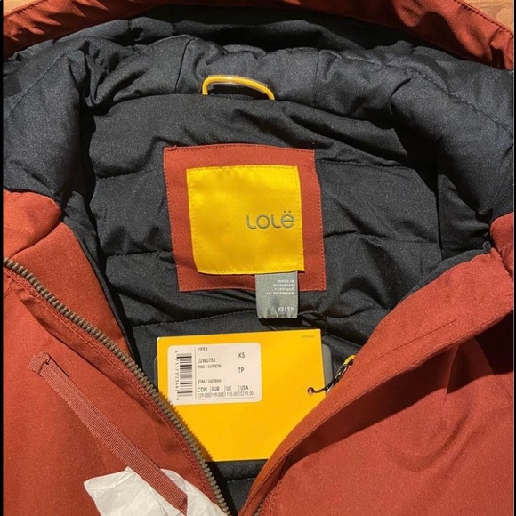 Lolë insulated Piper coat, size XS - Picture 6 of 8